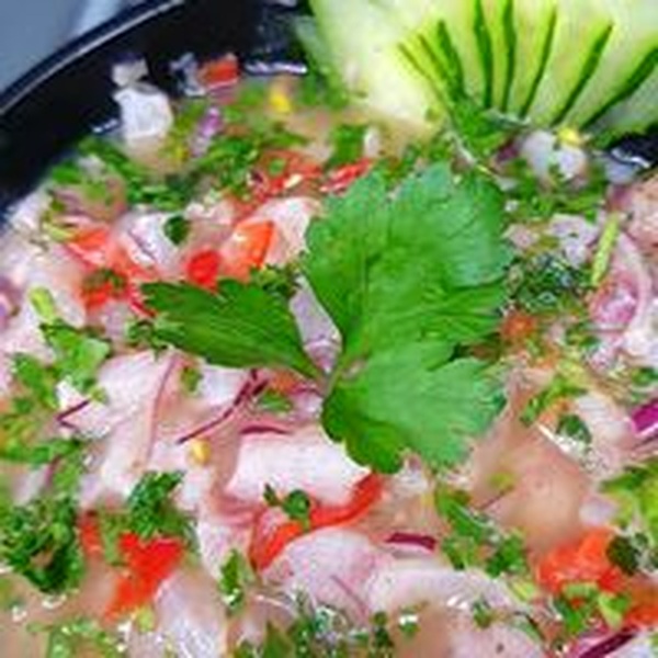 Ceviche salmão
